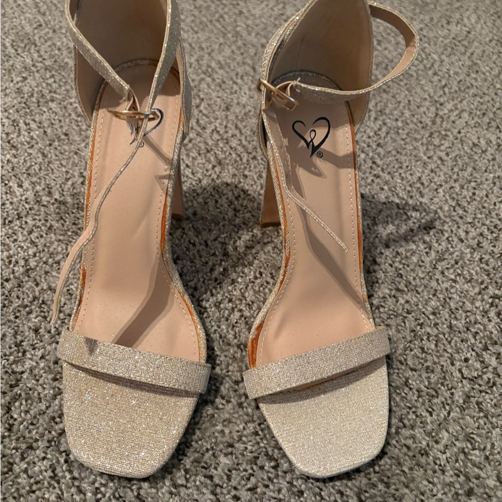 Elegant Glittery Heels
